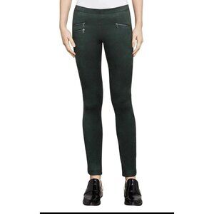 Suede Leggings BCBG Green Size Small